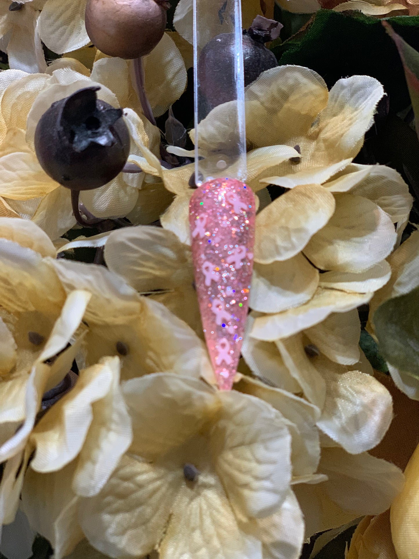 Breast Cancer Awareness Nails